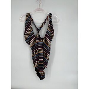 Old Navy One Piece Swimsuit Stripes Multicolor Womens‎ Size XL
